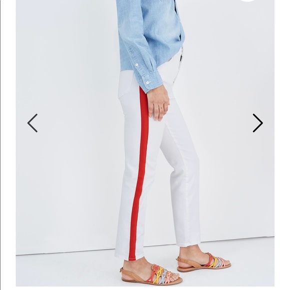 NEW • Madewell • Stovepipe Jeans Tuxedo Edition - Picture 2 of 7